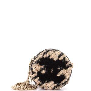 Chanel Round Clutch With Chain And Coin #237754C21B